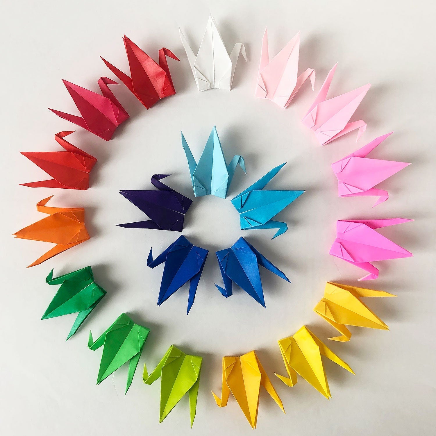 1000 2" Origami Paper Cranes